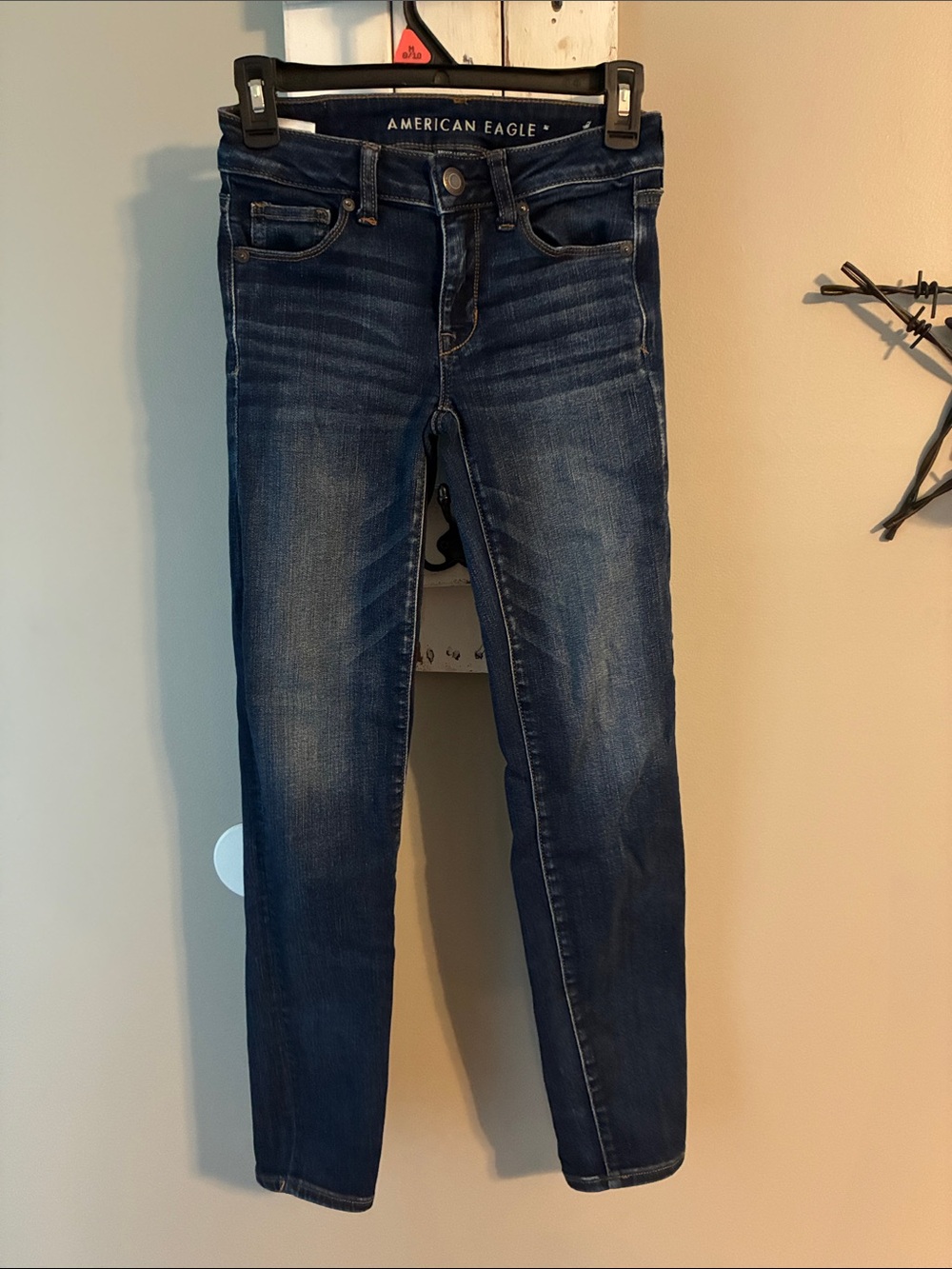 American Eagle next level stretch skinny jeans